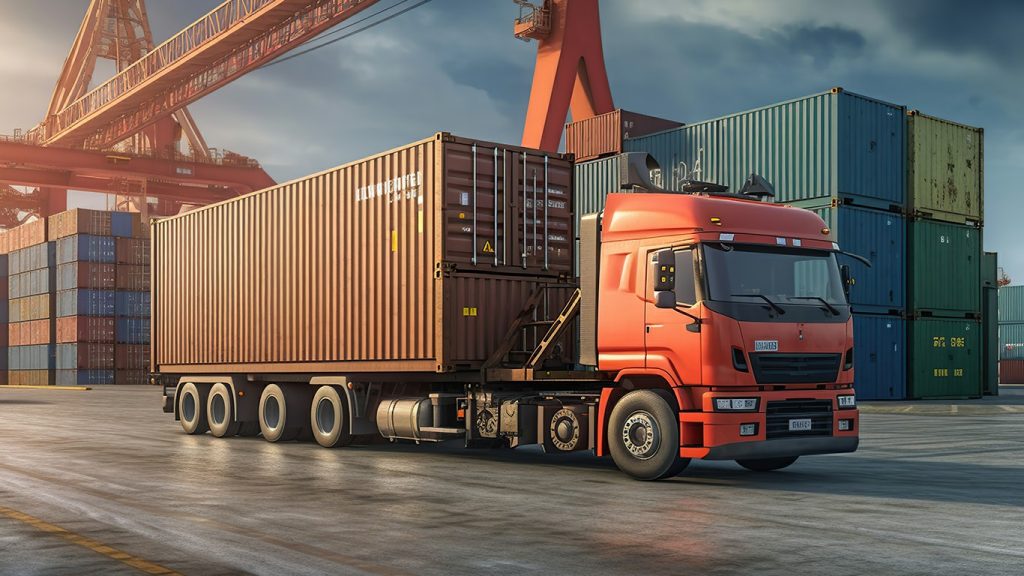 Container truck